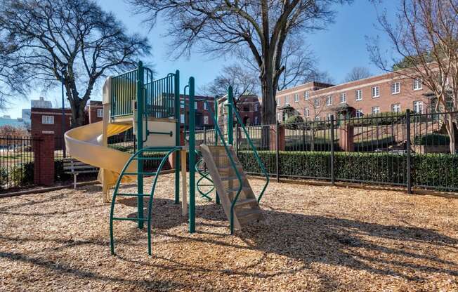 Playground Areas at Centennial Place in Atlanta, Georgia