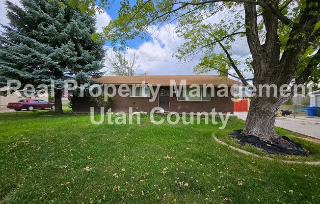 Orem Home with Large Detached Garage