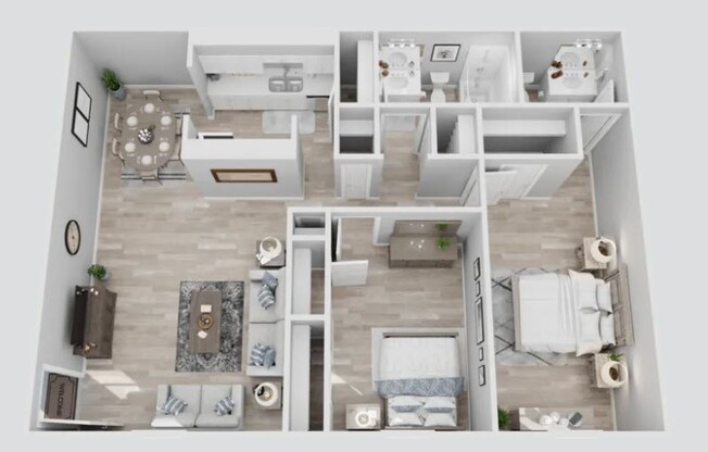 2 beds, 1.5 baths, 900 sqft, $935