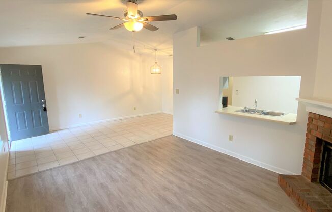 RENOVATED 2/2 w/ New Flooring, Paint, & Fixtures! Open Floor Plan & Great Location! $1200/month Avail June 3rd!