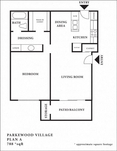 1 bed, 1 bath, 788 sqft, $2,355