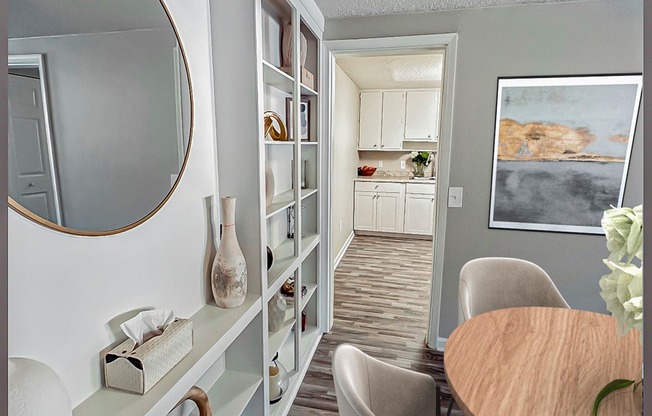 2x1 Dining Area into Kitchen