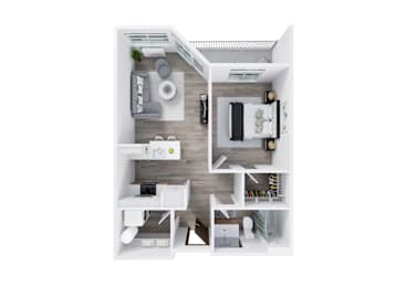 1 bed, 1 bath, 717 sqft, $1,685
