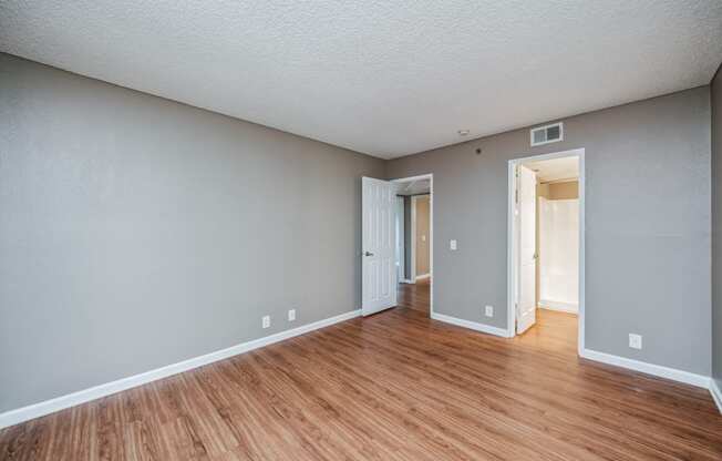 Our Premium Guest Bedroom in a Two Bedroom Two Bath Apartment at Meadow Creek Apartments in San Marcos, CA