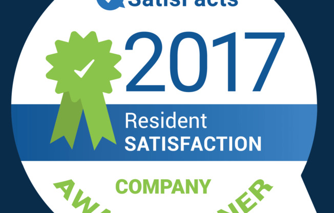 2017 resident satisfaction award logo