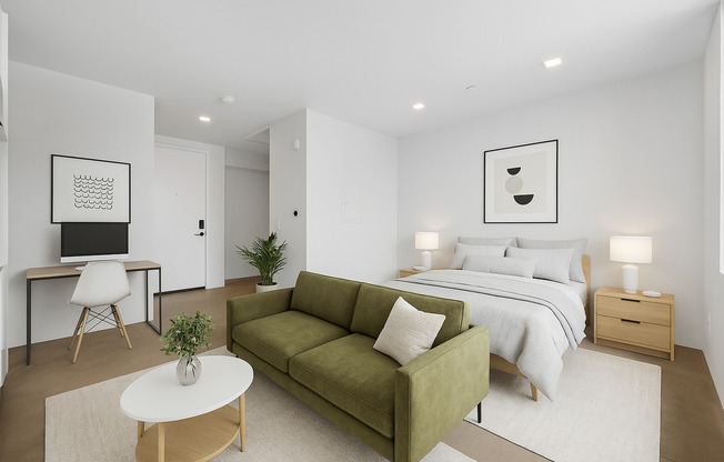 Studio, 1 bath, 347 sqft, $1,995, Unit Unit 15