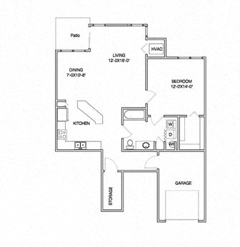 1 bed, 1 bath, $1,575