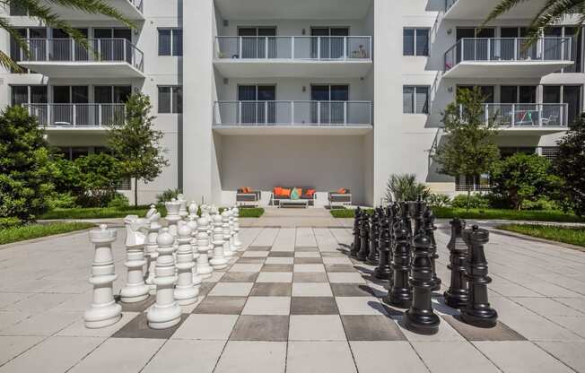 Shuffleboard, Billiards and Giant Chess Available at Allure by Windsor, Boca Raton, 33487