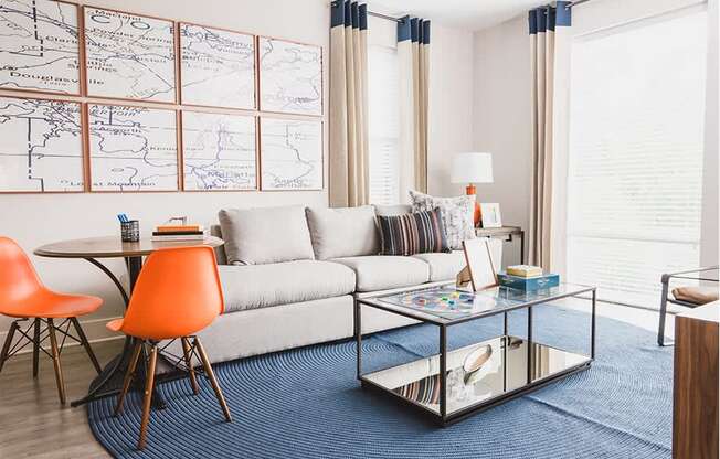 Apartments for rent in Atlanta, GA | Vinings Lofts and Apartments | model living room