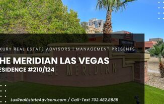 Meridian 124- Stunning 2Bd/2Ba Residence