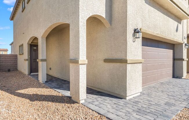 Brand New Home   year 2025with 4 bedrooms, 2 and half bathrooms, and 2 car garage