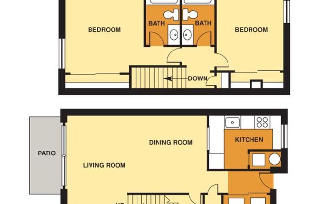 Arlington: Beds - 2: Baths - 2: SqFt Range - 1094 to 