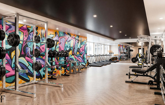 Waterside Apartments Fitness Center