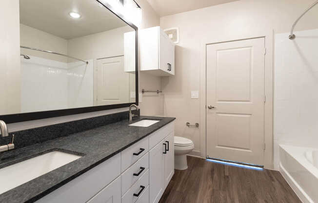 Bathroom with Double Vanity