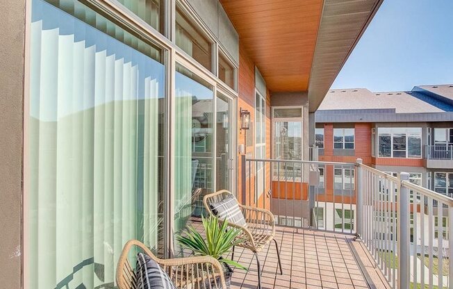 Wrap around Deck