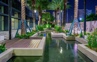 Twilight Pool View at Caoba Miami Worldcenter, Florida, 33132