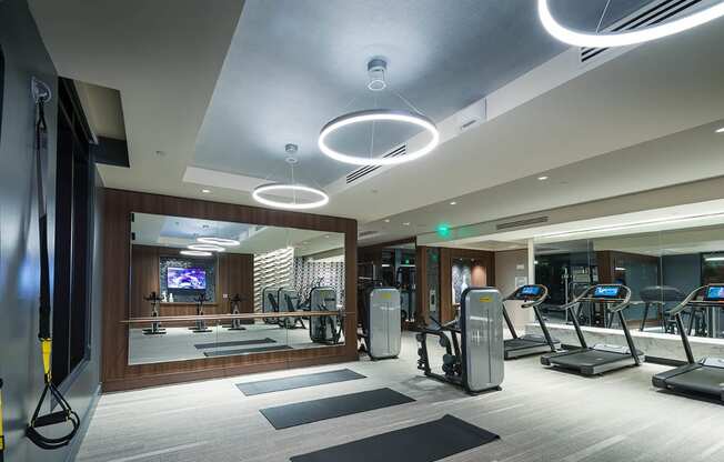 TRX Station in Fitness Center at Cannery Park by Windsor, 415 E Taylor St, San Jose