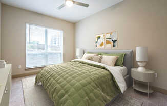 Bedroom with Hard Surface Flooring