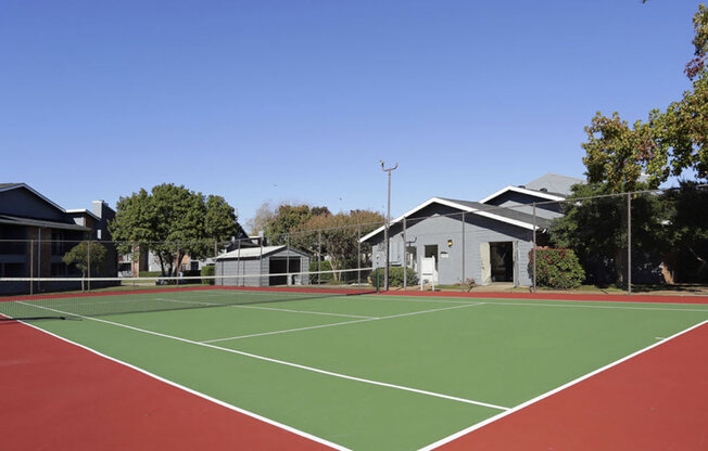 Tennis Court at Water Ridge Apartments, CLEAR Property Management, Irving, TX, 75061
