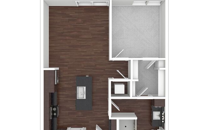 1 bed, 1 bath, 750 sqft, $1,610