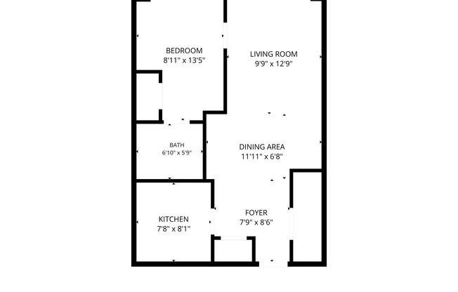Studio, 1 bath, 545 sqft, $3,800, Unit 2G