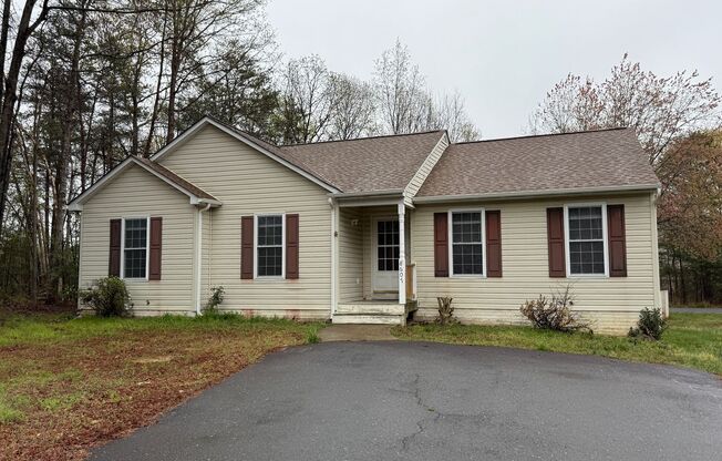 3 Bedroom Rambler in Spotslvania