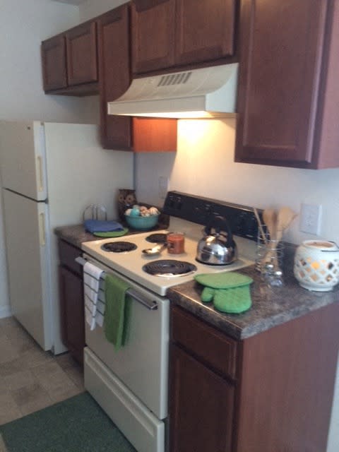 Kitchen at Wayside Apartments, North Carolina