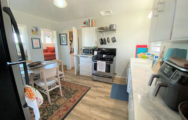 Unique Upstairs One Bedroom with Private Large Deck! On Site Laundry!