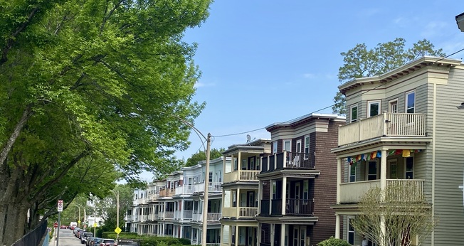 Triple-Decker Homes in Jamaica Plain 