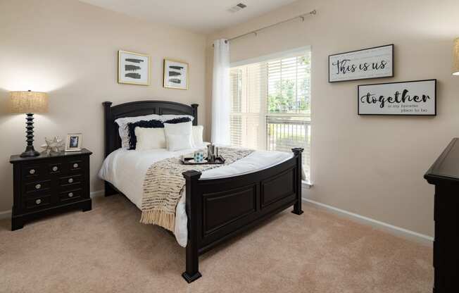 Lavish Bedroom at Abberly Green Apartment Homes, Mooresville, NC