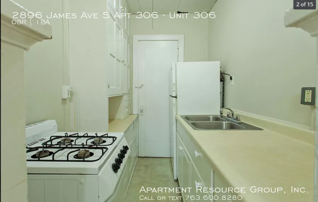 Studio, 1 bath, 461 sqft, $850, Unit 204