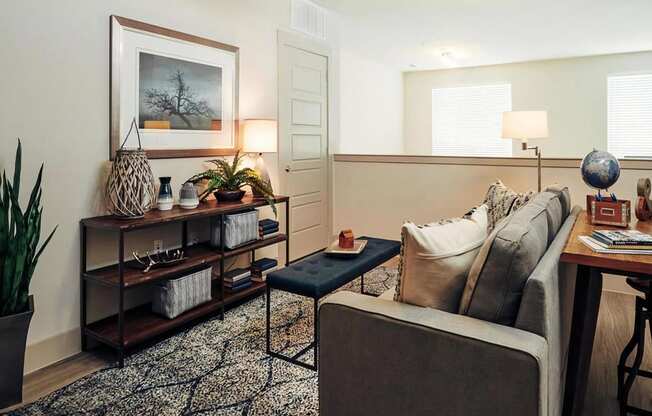 Townhome Lofted Living Area