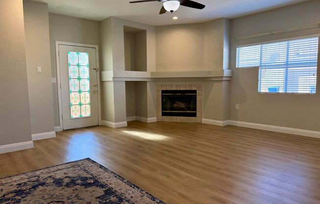 Large 2 bedroom corner unit townhome