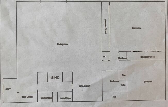 2 beds, 1 bath, 800 sqft, $1,075, Unit 379-102