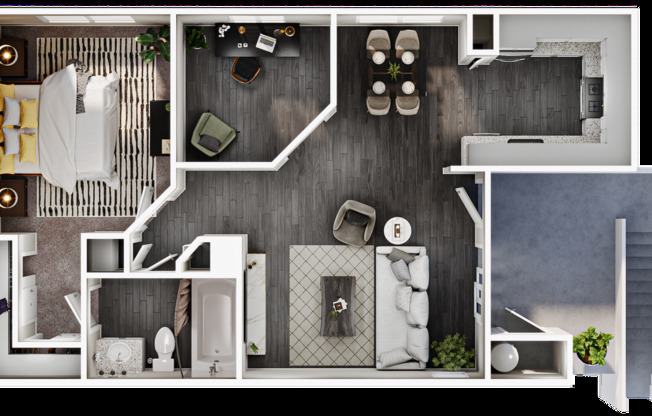 1 bed, 1 bath, 816 sqft, $2,155