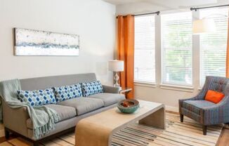 Ceiling Fan In Living Room at San Tropez Apartments & Townhomes, South Jordan, 84095