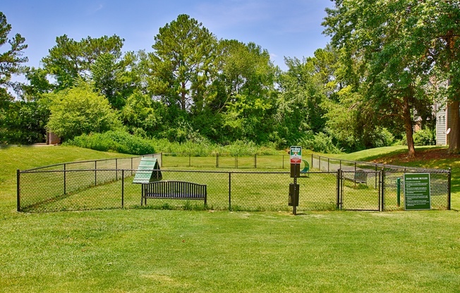 Dog Park - 2800 square feet of leash free space!