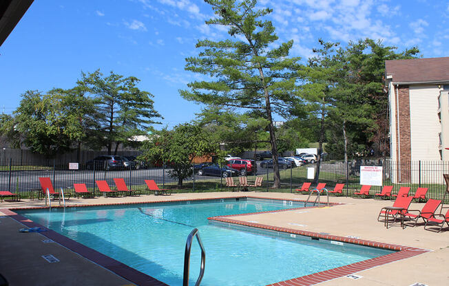 our apartments showcase an unique swimming pool