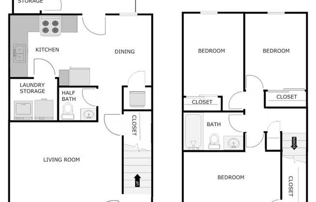 2 beds, 1 bath, 885 sqft, $1,150