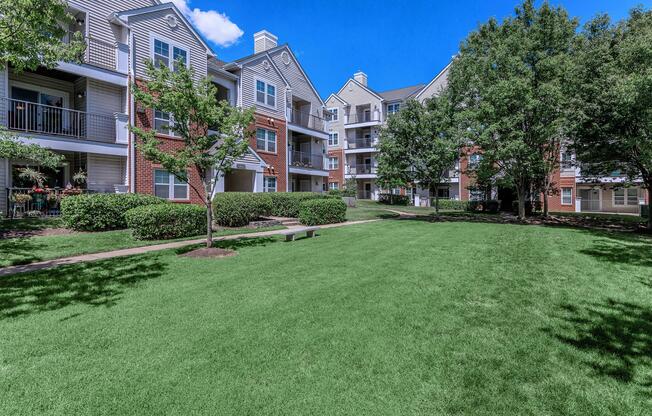 Landscaping at The Ridgeleigh at Van Dorn in Alexandria, VA