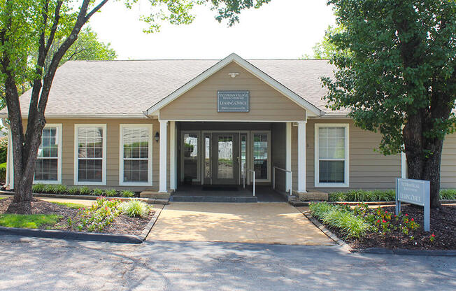 leasing office at Victorian Village Townhomes