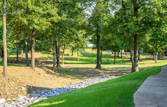 Walking Trails at Oak Hollow