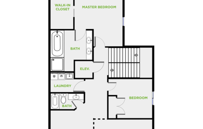 2 beds, 2.5 baths, 3,142 sqft, $2,499, Unit 800