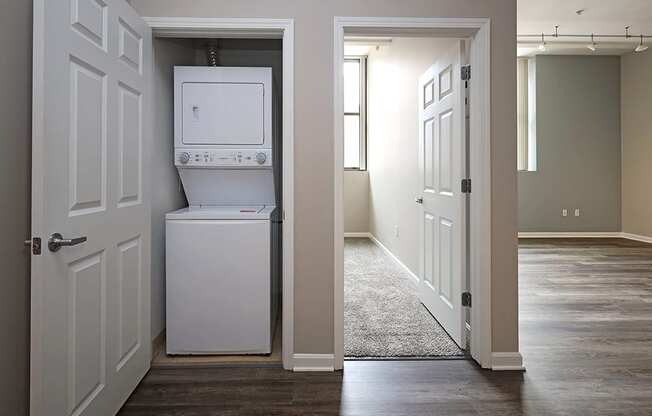 Model Suite at The Residences at 668 - In-Suite Laundry