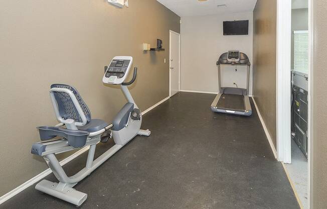 Cardio Equipment at the Fitness Center
