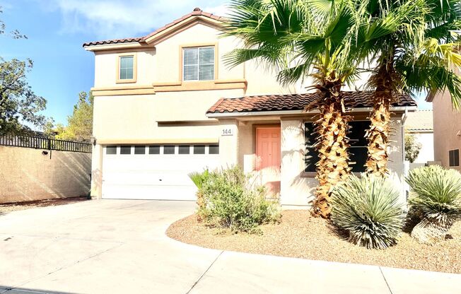 Rhodes Ranch Community: including a clubhouse, playground, and an in-ground community swimming pool complete with a waterfall.