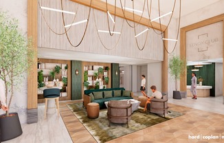 Coming Soon! Newly Renovated Lobby At Lenox Club