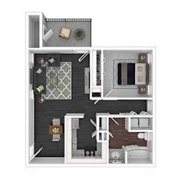 1 bed, 1 bath, 676 sqft, $1,553