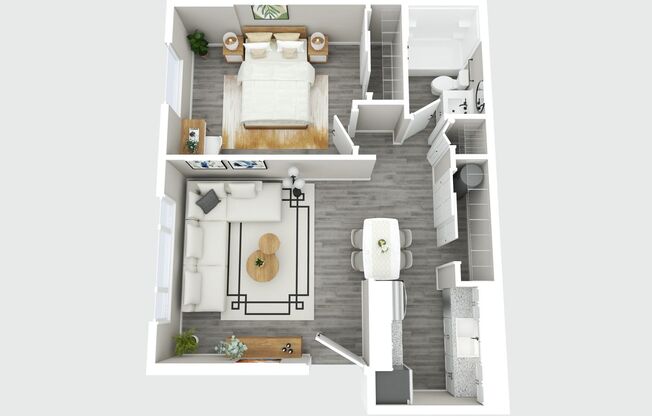 1 bed, 1 bath, 525 sqft, $1,049, Unit 1005 - 1C