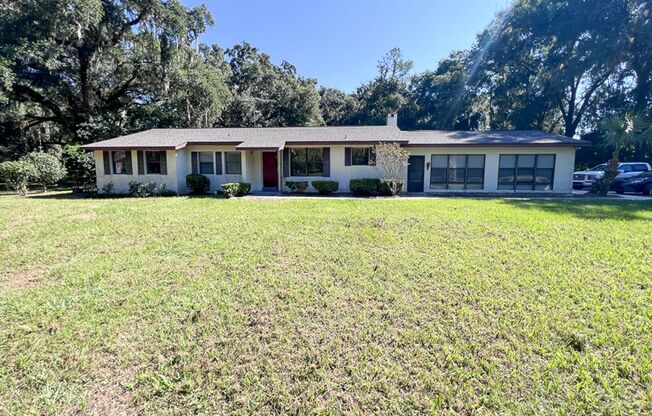 3BR/2BA on 2 Acres in Micanopy